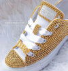 Gold Ice Low Top Luxe Converse